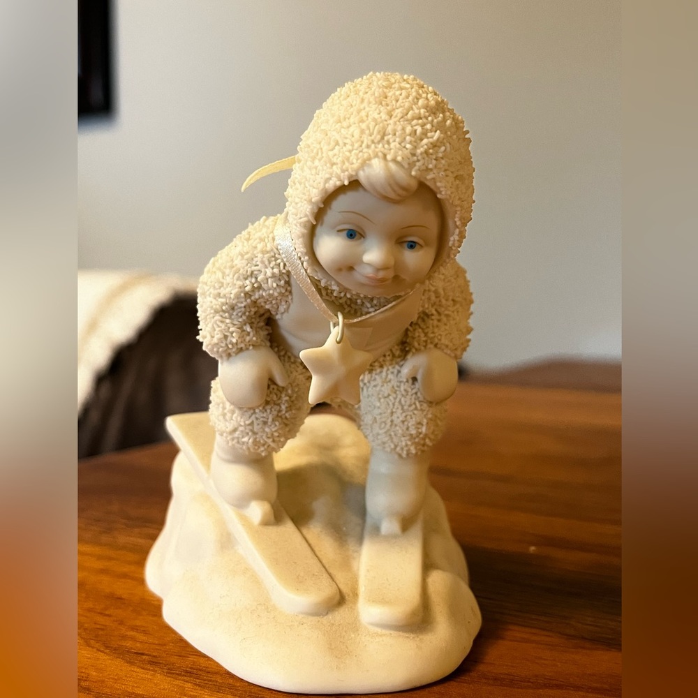 Department 56 snowbabies “See you on the slopes” smoke free pet free home